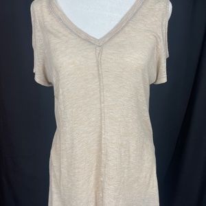 Cream Casual Chic Tee